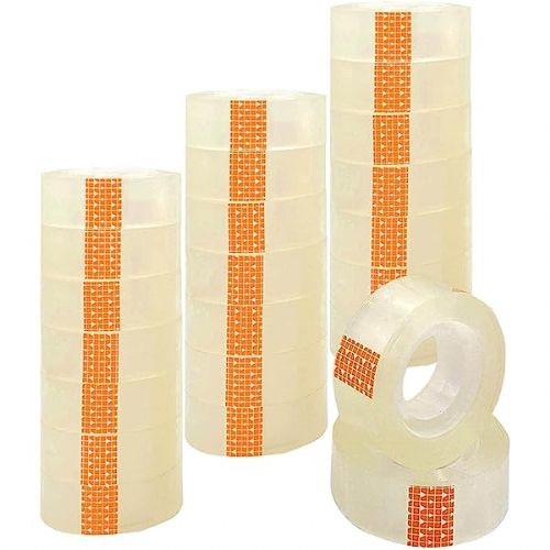 NASTRO ADESIVO 19X33 ACRILICO TRASP. (blisterato ad 8)